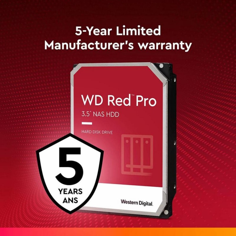 Жорсткий диск WD Red Pro 18 TB (WD181KFGX)