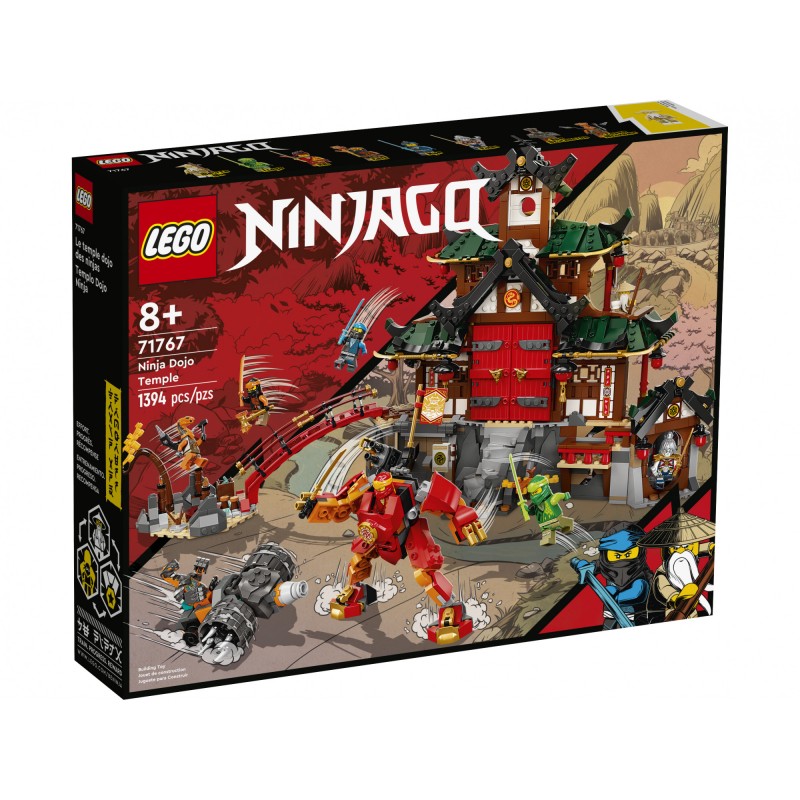 Блочний конструктор LEGO Ninjago Храм-додзьо ніндзя (71767)