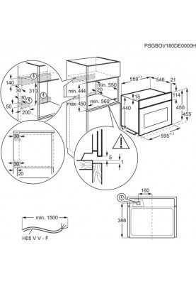 Духовка електрична Electrolux EVL8E08WZ