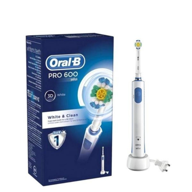 Електрична зубна щітка Oral-B D16.513 Pro 600 3D White