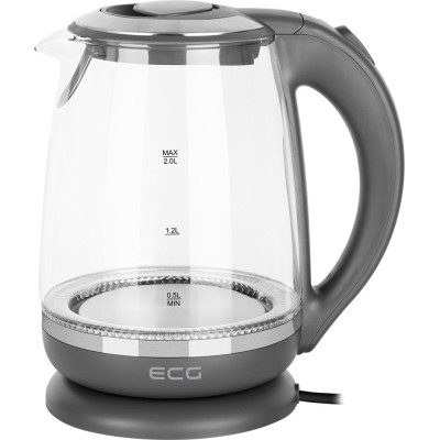 Електрочайник ECG RK 2020 Grey Glass