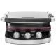 Електрогриль притискний DeLonghi CGH 910 Steel BK