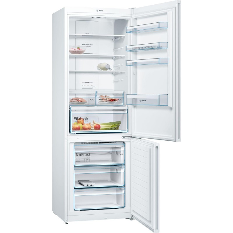 Холодильник із морозильною камерою Bosch KGN49XW306
