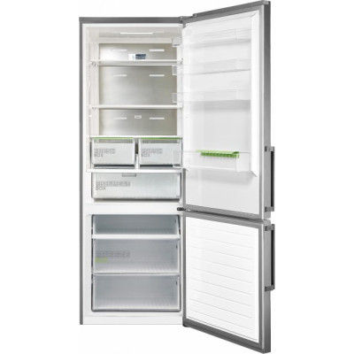 Холодильник із морозильною камерою Midea HD-572RWEN (ST)
