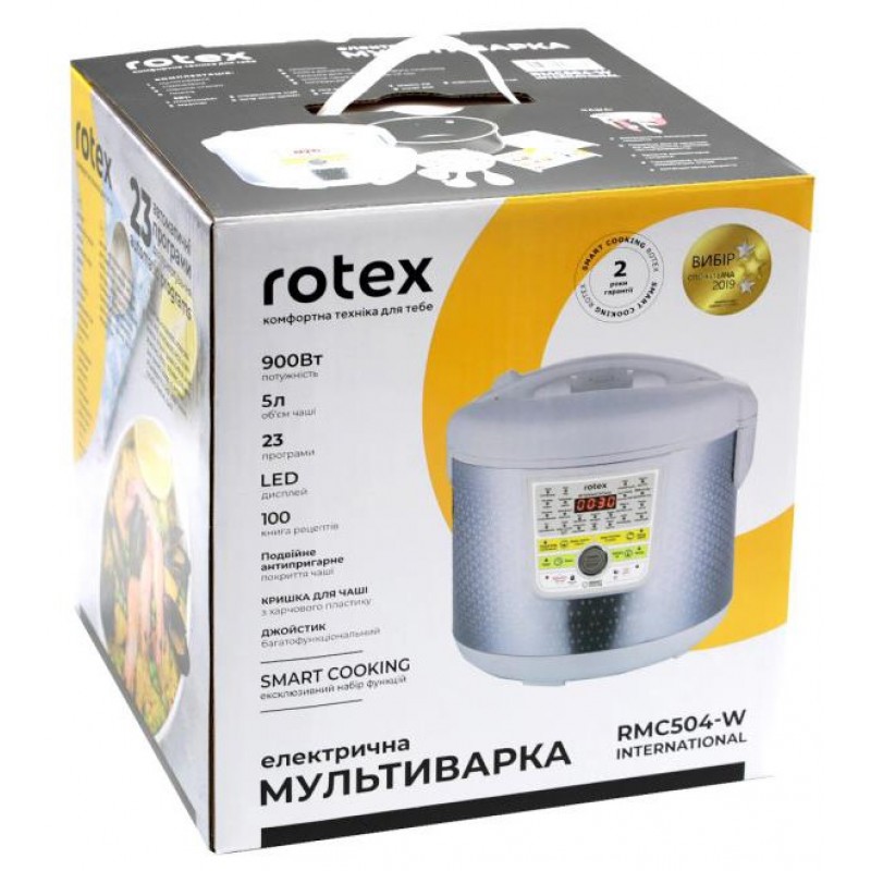 Мультиварка Rotex RMC504-W International