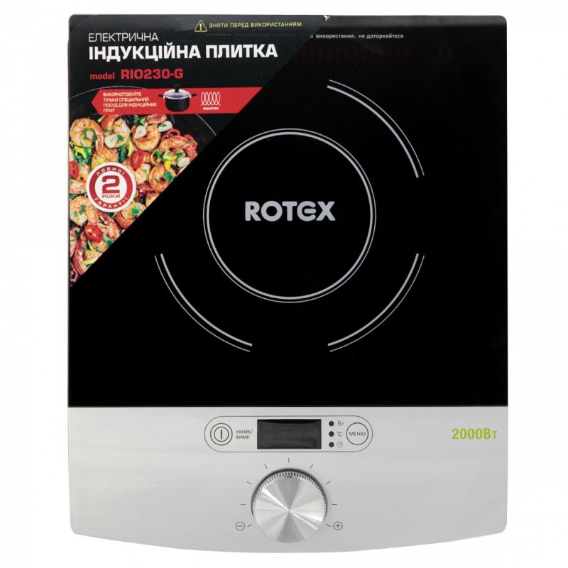 Настільна плита Rotex RIO230-G