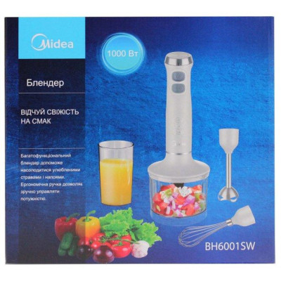 Занурювальний блендер Midea BH6001SW