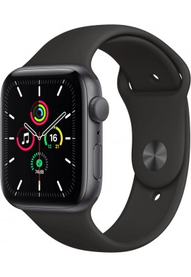 Смарт-часы Apple Watch SE GPS 40mm Space Gray Aluminum Case w. Midnight S. Band (MKQ13)