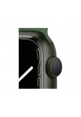 Смарт-годинник Apple Watch Series 7 GPS 41mm Green Aluminum Case With Green Sport Band (MKN03)