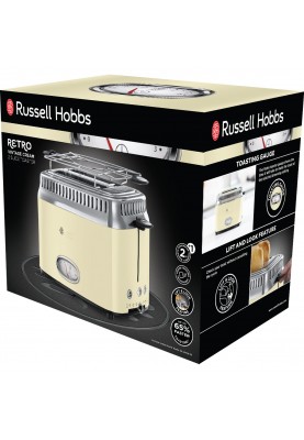 Тостер Russell Hobbs Retro Cream 21682-56