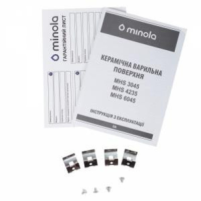 Варильна поверхня електрична Minola MHS 3045 KBL