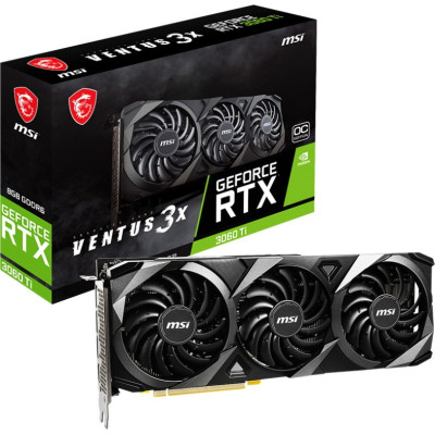 Відеокарта MSI GeForce RTX 3060 Ti VENTUS 3X 8G OC LHR