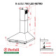 Витяжка купольна Perfelli K 6232 IV RETRO 700 LED