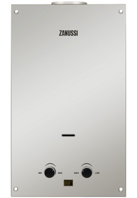 Водонагрівач газовий проточний (газовий стовпчик) Zanussi GWH 10 Fonte Glass Mirror