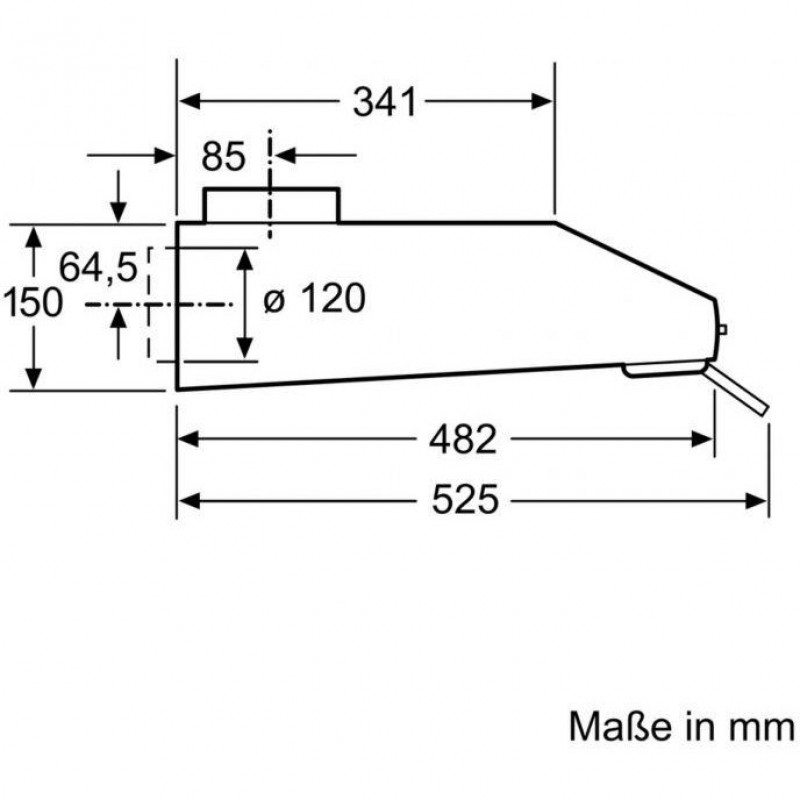 Витяжка плоска Bosch DUL62FA21