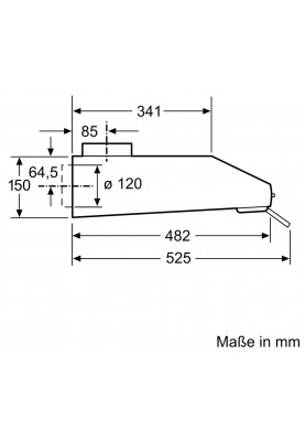 Витяжка пласка Bosch DUL62FA51