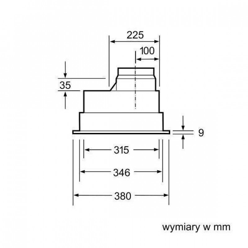 Витяжка, що вбудовується Siemens LB55565