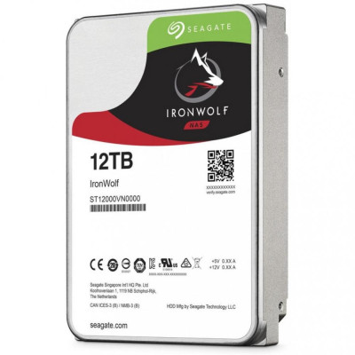 Жорсткий диск Seagate IronWolf 12 TB (ST12000VN0008)