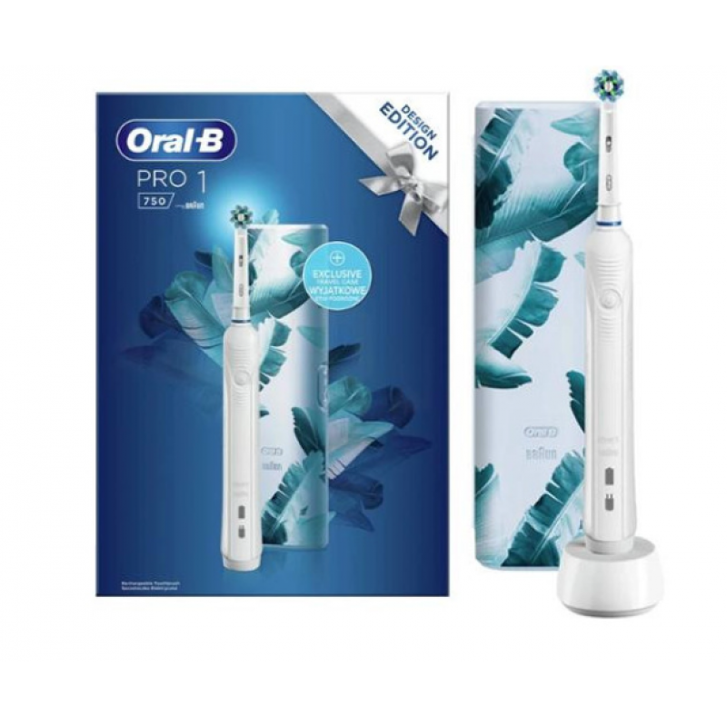 Електрична зубна щітка Oral-B D16 PRO 750 Cross Action Design Edition White