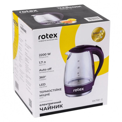 Електрочайник Rotex RKT81-G