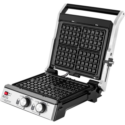 Електрогриль притискний ECG KG 2033 Duo Grill & Waffle
