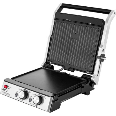 Електрогриль притискний ECG KG 2033 Duo Grill & Waffle