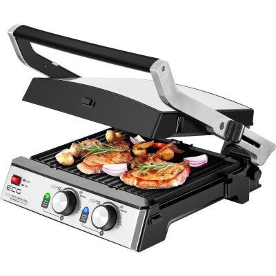 Електрогриль притискний ECG KG 2033 Duo Grill & Waffle