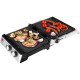 Електрогриль притискний ECG KG 2033 Duo Grill & Waffle