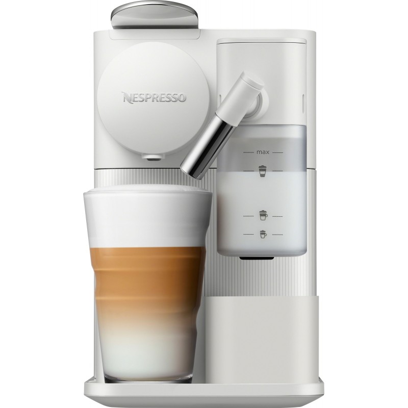 Капсульна кавоварка еспресо Delonghi Nespresso Lattissima One EN510.W