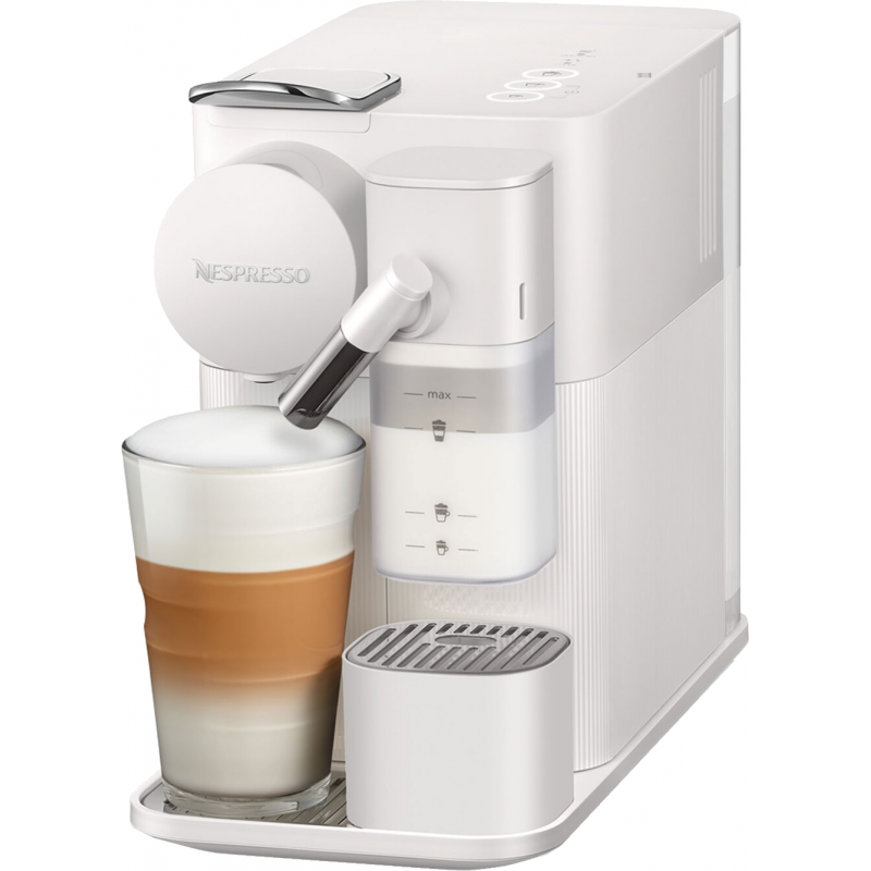 Капсульна кавоварка еспресо Delonghi Nespresso Lattissima One EN510.W