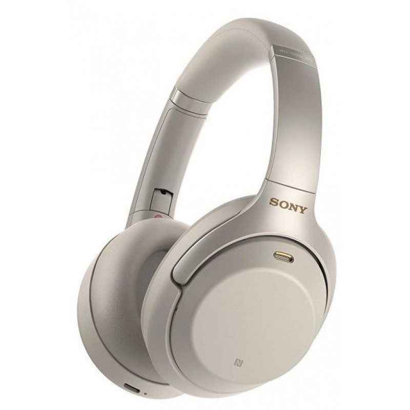 Навушники з мікрофоном Sony Noise Cancelling Headphones Silver (WH-1000XM3G)