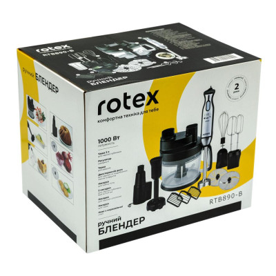 Занурювальний блендер Rotex RTB890-B