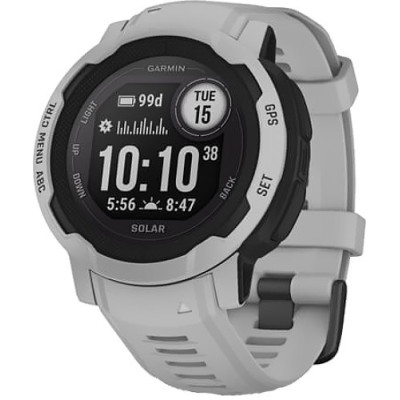 Смарт-годинник Garmin Instinct 2 Solar Grey (010-02627-01)