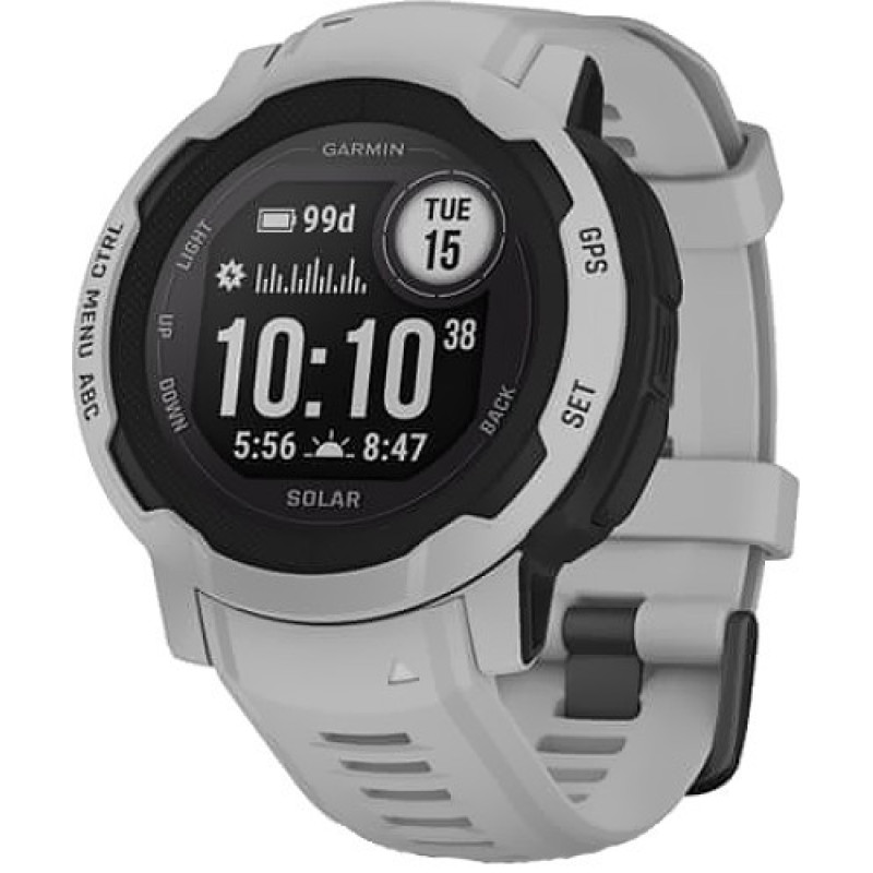 Смарт-годинник Garmin Instinct 2 Solar Grey (010-02627-01)