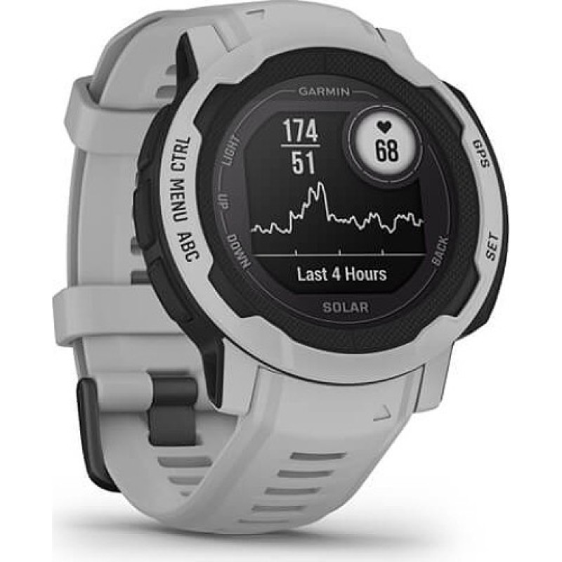 Смарт-годинник Garmin Instinct 2 Solar Grey (010-02627-01)
