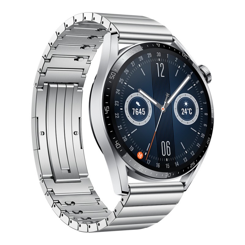 Смарт-годинник Huawei Watch GT 3 46mm Stainless Steel (55026957)