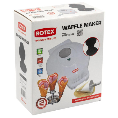 Вафельниця Rotex RSM-123-W