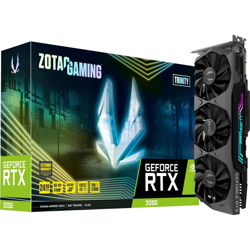 Відеокарта Zotac GAMING GeForce RTX 3090 Trinity 24 GB (ZT-A30900D-10P)