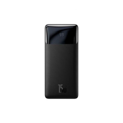 Зовнішній акумулятор (Power Bank) Baseus Bipow Digital Display 15W 20000mAh Black (PPDML-J01)