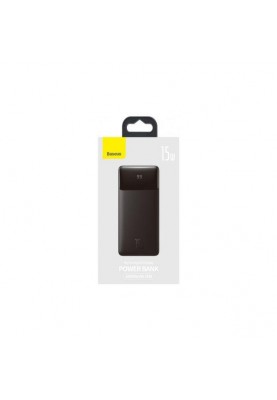 Зовнішній акумулятор (Power Bank) Baseus Bipow Digital Display 15W 20000mAh Black (PPDML-J01)