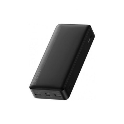 Зовнішній акумулятор (Power Bank) Baseus Bipow Digital Display 15W 20000mAh Black (PPDML-J01) Зовнішній акумулятор (Power Bank) Baseus Bipow Digital Display 15W 20000mAh Black (PPDML-J01)