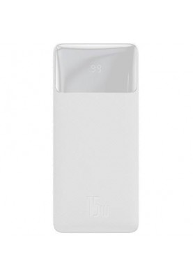 Зовнішній акумулятор (Power Bank) Baseus Bipow Digital Display Powerbank 15W 20000mAh White (PPDML-J02)