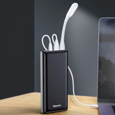 Зовнішній акумулятор (Power Bank) Baseus Mini JA 30000 Black (PPJAN-C01) Зовнішній акумулятор (Power Bank) Baseus Mini JA 30000 Black (PPJAN-C01)
