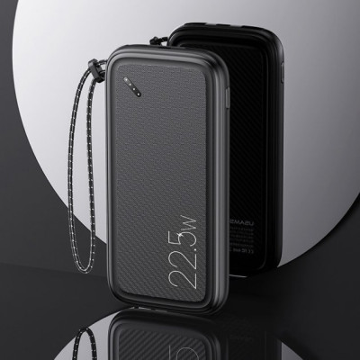Зовнішній акумулятор Usams US-CD151 PB56 QC3.0 10000mAh BLACK