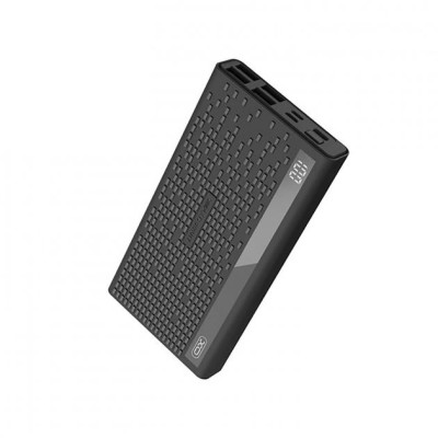 Зовнішній акумулятор (Power Bank) XO PB96 (30000mAh, Black) Зовнішній акумулятор (Power Bank) XO PB96 (30000mAh, Black)