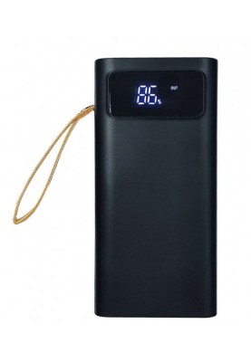 Зовнішній акумулятор (Power Bank) XO PR142 (30000mAh, Black)