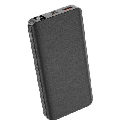 Зовнішній акумулятор (Power Bank) XO PR143 (10000mAh, QC3.0/PD, Black)