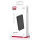 Зовнішній акумулятор (Power Bank) XO PR143 (10000mAh, QC3.0/PD, Black)