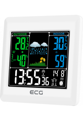 Метеостанція ECG MS 300 White