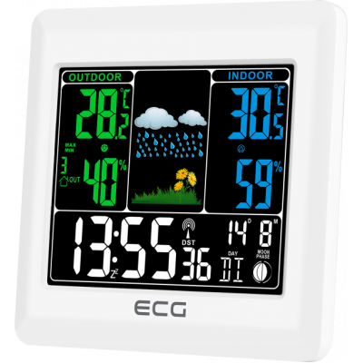 Метеостанція ECG MS 300 White
